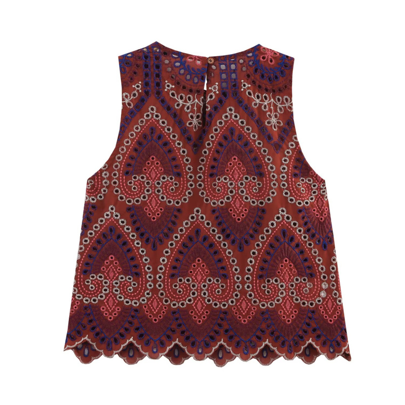 ETJ 2025 New women's wear Bohe - Embroidery Vest ulasan dan harga