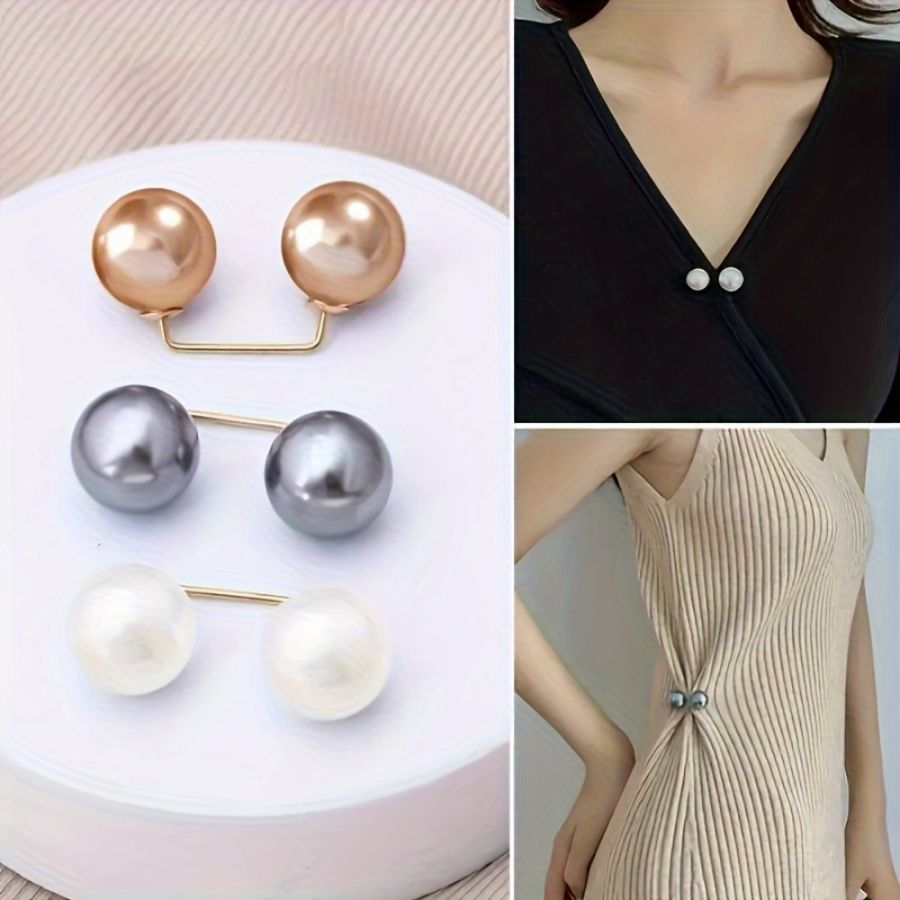 Set of 6 Fashion Pearl Pins fo - Embroidery Kaftan ulasan dan harga