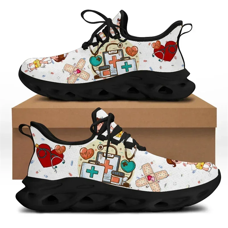 White Nursing Shoes For Women  - Embroidery White ulasan dan harga