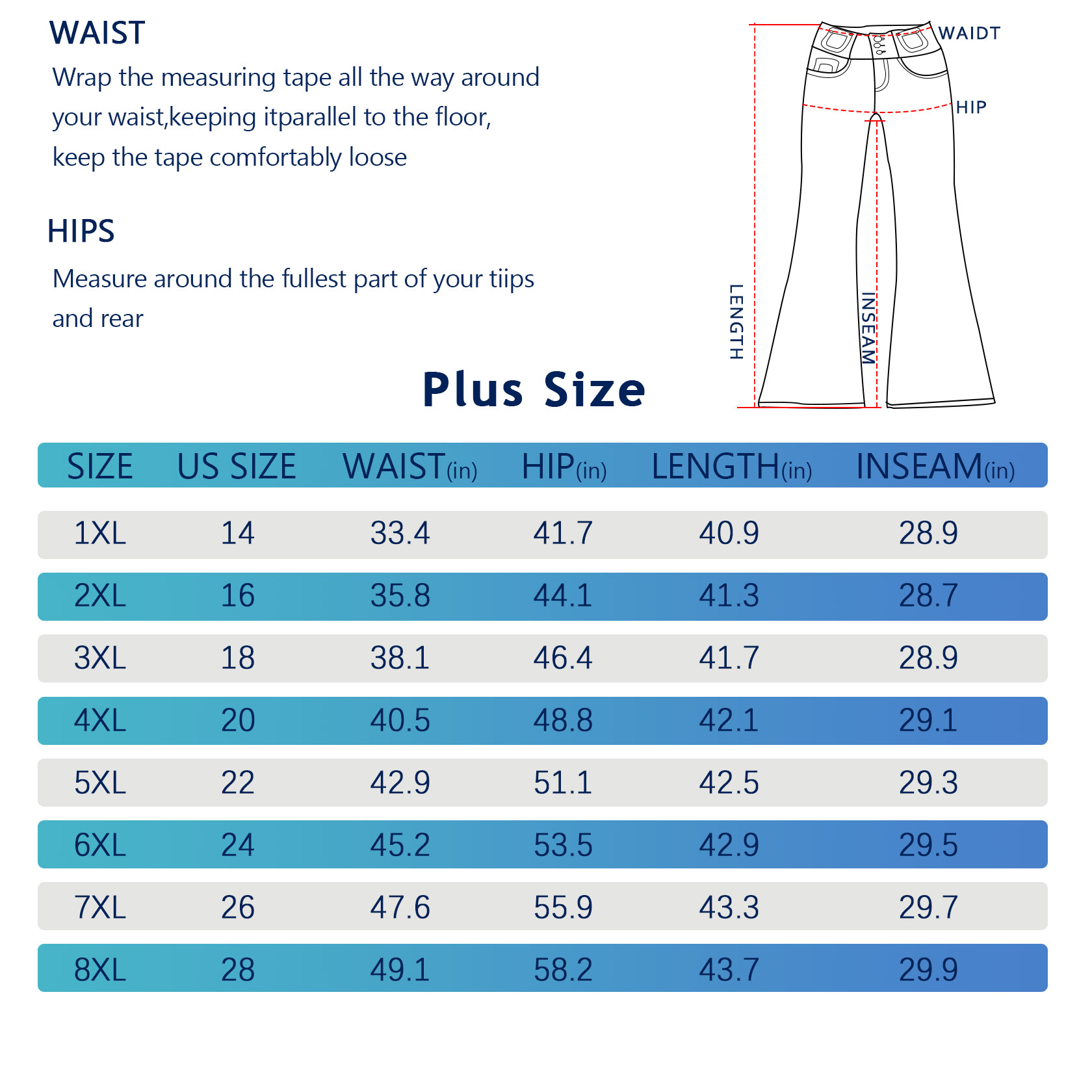 Plus-size women's medium blue  - Embroidery Jeans ulasan dan harga