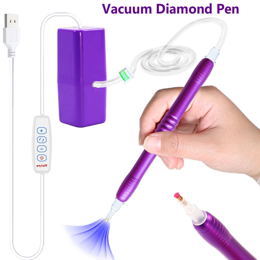 Electric Vacuum Diamond Painti - Embroidery Details ulasan dan harga