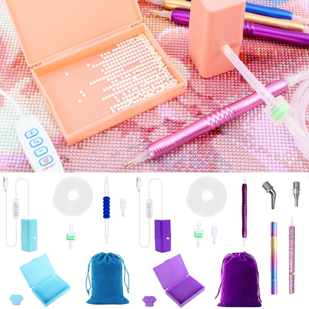 Electric Vacuum Diamond Painti - Embroidery Details ulasan dan harga