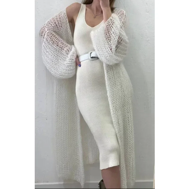 Cardigan Women Knitted Open St - Embroidery Online ulasan dan harga